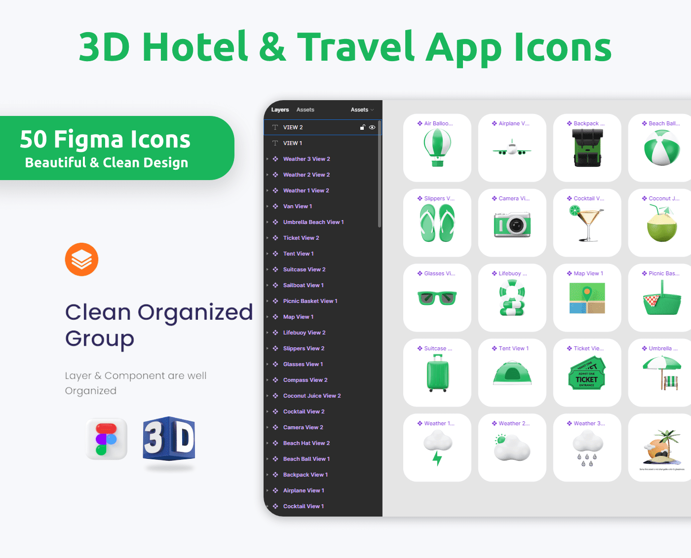 Helia - Hotel Booking ANDROID + IOS + FIGMA + 3D Icons | UI Kit | React Native - 3