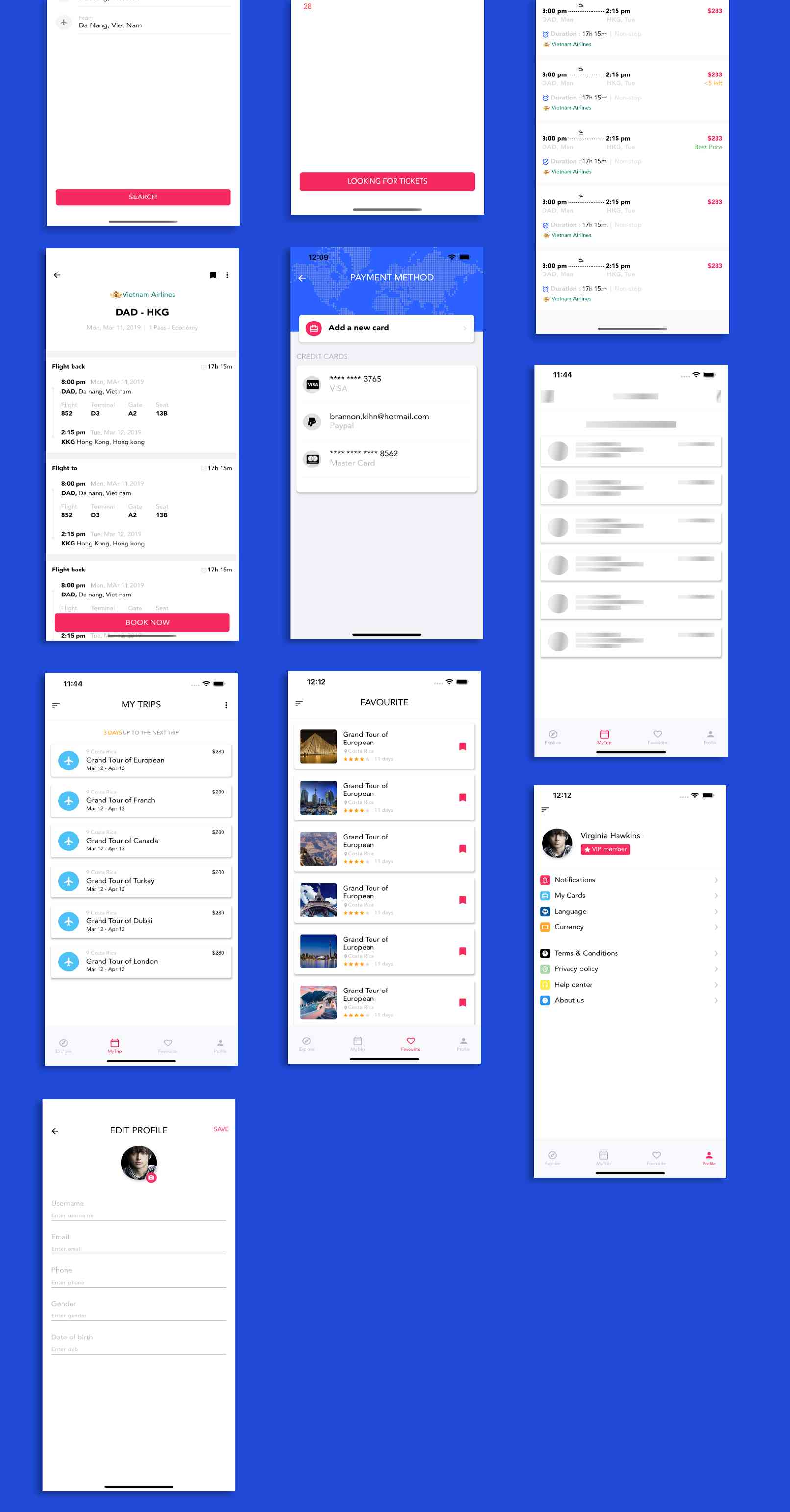 Jovial Journeys Android App Template + iOS App Template | Flutter | Trip Booking - 4