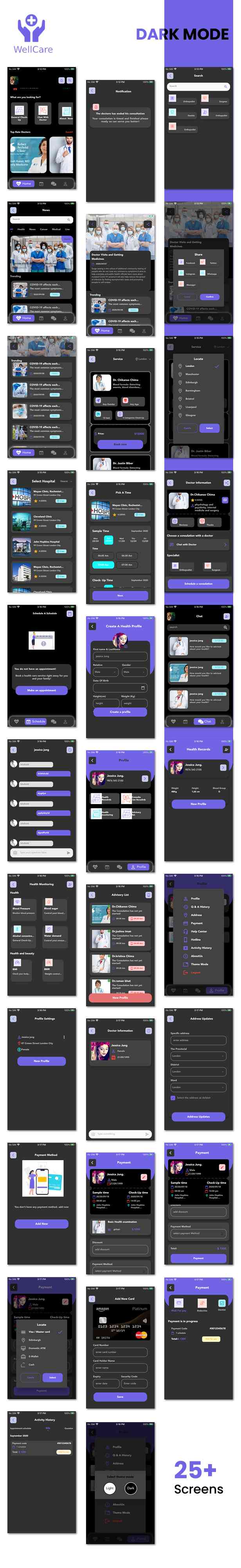 Doctor Appointment Booking Android App Template + iOS App Template | Flutter | Well Care - 4